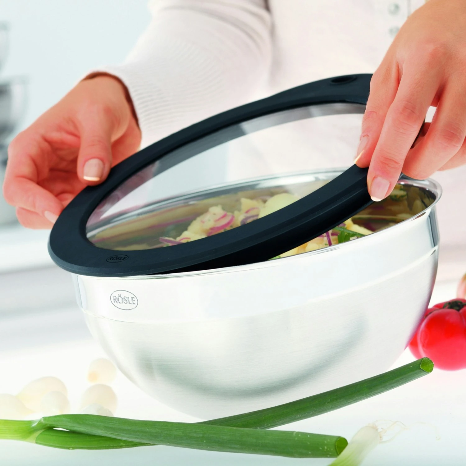 Rösle Glasdeckel, 12 Cm 4 Rösle Glasdeckel, 12 Cm – Bild 2