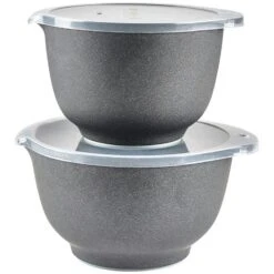 Rosti Margrethe Schüsselset 4-er Set, Pebble Black