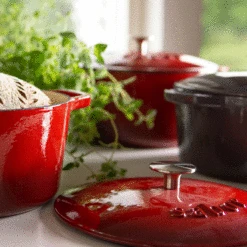 Gusseisentopf 4,4 L, Rot 6 Gusseisentopf 4,4 L, Rot -Ausgewählte Küchengeschäfte sabor cast iron pot 44 l 19