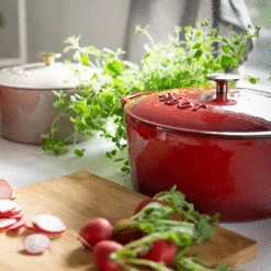 Gusseisentopf 4,4 L, Rot 7 Gusseisentopf 4,4 L, Rot -Ausgewählte Küchengeschäfte sabor cast iron pot 44 l 20