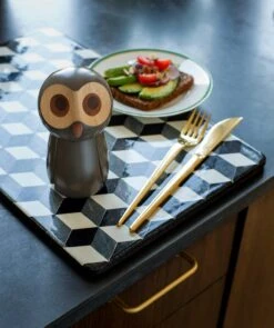 Spring Copenhagen The Pepper Owl Pfeffermühle 13 Cm -Ausgewählte Küchengeschäfte spring copenhagen pepparkvarn the pepper owl 13 cm mork 4