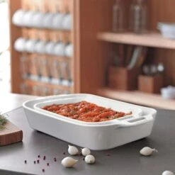 Staub Auflaufform 20 X 16 Cm, Weiss -Ausgewählte Küchengeschäfte staub auflaufform 20 x 16 cm weiss 1 1