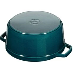 Staub Kokotte Rund 28 Cm 6,7 L, Benzinblau 9 Staub Kokotte Rund 28 Cm 6,7 L, Benzinblau -Ausgewählte Küchengeschäfte staub la mer rund gryta 24 cm petroleum bla 38 l 12