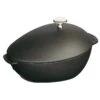 Staub Mussel Pot In Cast Iron, Nickel Lid-knob, Black 1 Staub Mussel Pot In Cast Iron, Nickel Lid-knob, Black -Ausgewählte Küchengeschäfte staub mussel pot in cast iron nickel lid knob black 0