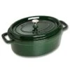 Staub Oval Kochtopf Aus Gusseisen 6,7 L, Grün 1 Staub Oval Kochtopf Aus Gusseisen 6,7 L, Grün -Ausgewählte Küchengeschäfte staub oval kochtopf aus gusseisen 67 l schwarz 4