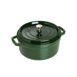 Staub Runde Kochtopf Aus Gusseisen 3,8 L, Grün