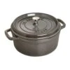 Staub Round Cocotte 24 Cm 3,8 L, Grey