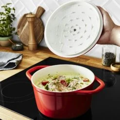 Tefal Air Oval Topf Rot, 4,7 L/24 Cm -Ausgewählte Küchengeschäfte tefal air oval 24