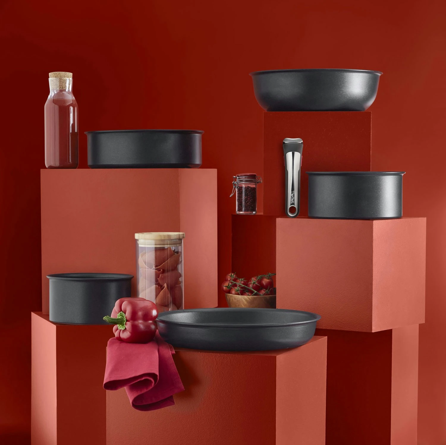 Tefal Ingenio Unlimited ON Topfset, 5 Teile 5 Tefal Ingenio Unlimited ON Topfset, 5 Teile – Bild 3