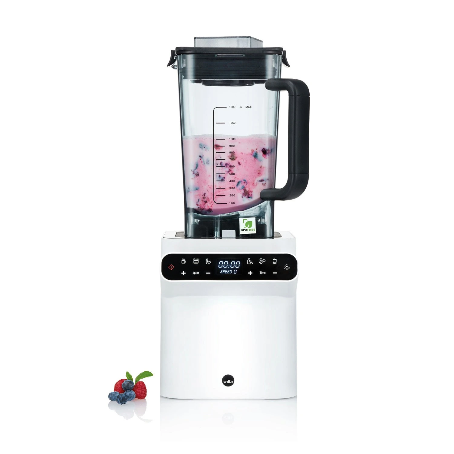 Wilfa BPFD-1680 Powerfuel Digital Blender, Mattweiß 3 Wilfa BPFD-1680 Powerfuel Digital Blender, Mattweiß