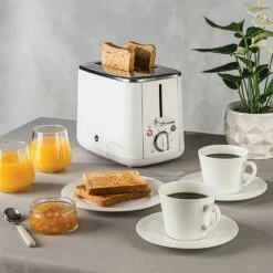 Wilfa Family Toaster 2 Scheiben, Weiß -Ausgewählte Küchengeschäfte wilfa brodrost svart to2b 1000 15
