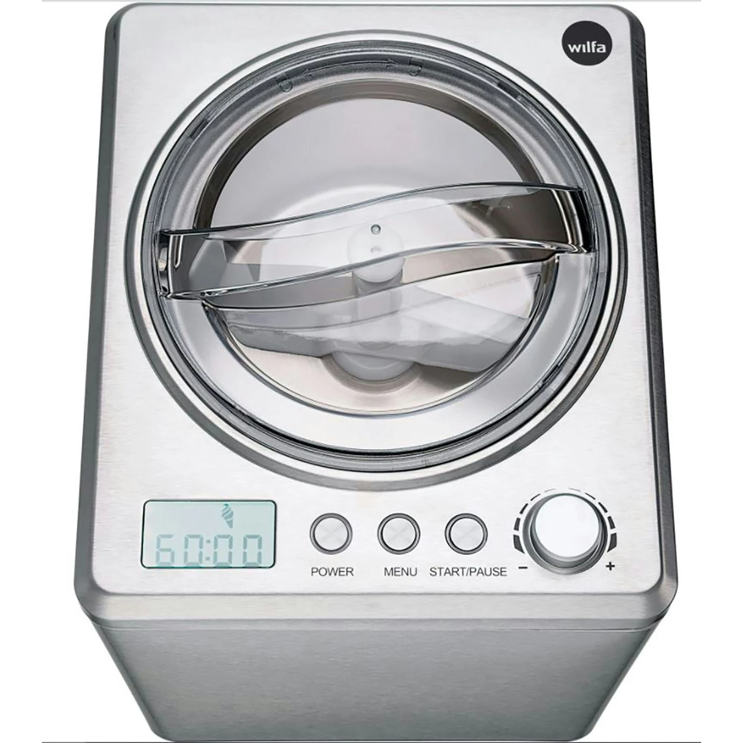 Wilfa Eismaschine 2,5 L Silber 4 Wilfa Eismaschine 2,5 L Silber – Bild 2