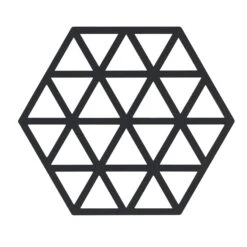 Zone Denmark Triangles Untersetzer, Schwarz