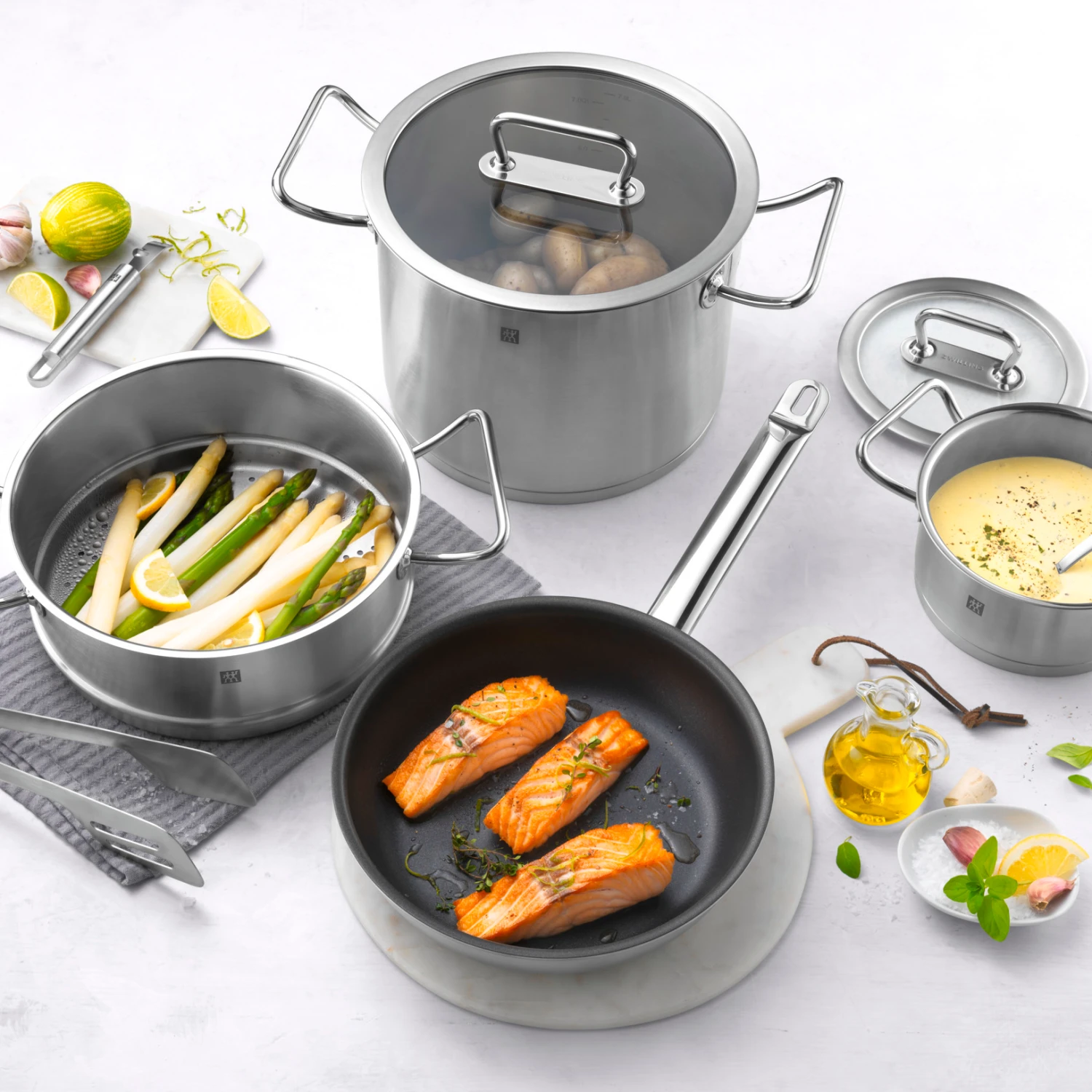 Zwilling Pro Topfset, 5 Teile 4 Zwilling Pro Topfset, 5 Teile – Bild 2